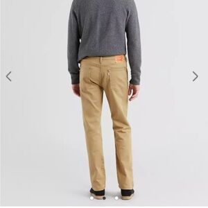 Levi’s 514 Twill Jeans Pants Straight Fit Men’s 34 X 30